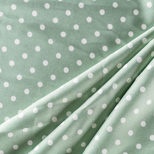 Шелк синтетический К33-354 магия мяты принтованный