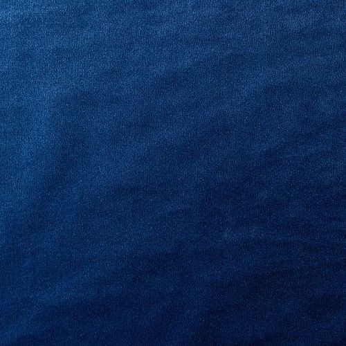 Ткань портьерная бархат h-300 см 09-02-00054 темно-лазурный однотонный