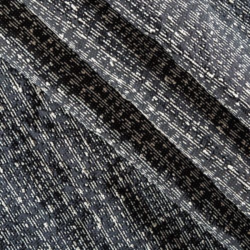 Жаккард К08-076 черно-молочный