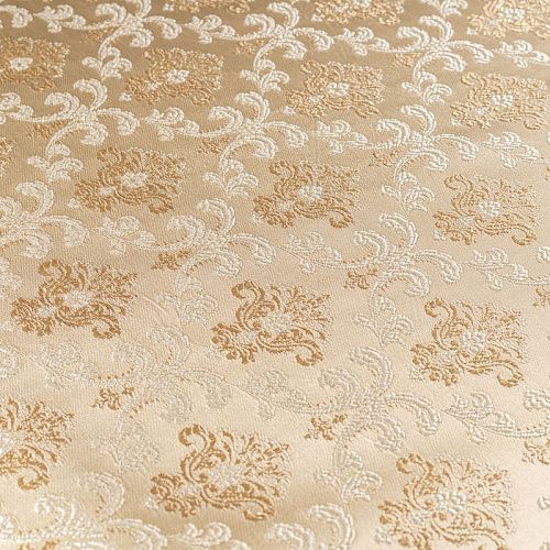 Ткань портьерная жаккард h-290 см 02-02-00328 светлое золото