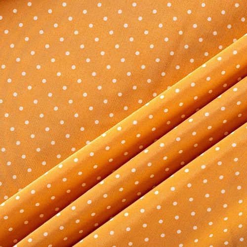 Вискоза 009-00972 охра принтованный