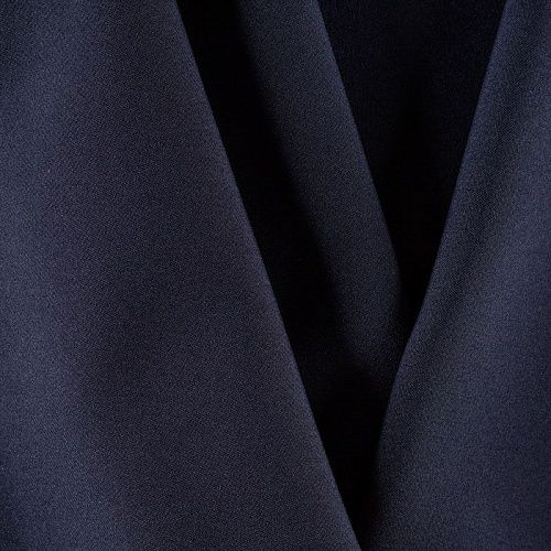 Габардин К25-782 темно-синий однотонный