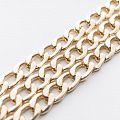 Цепь декоративная 8 мм металл 34-8-под золото 