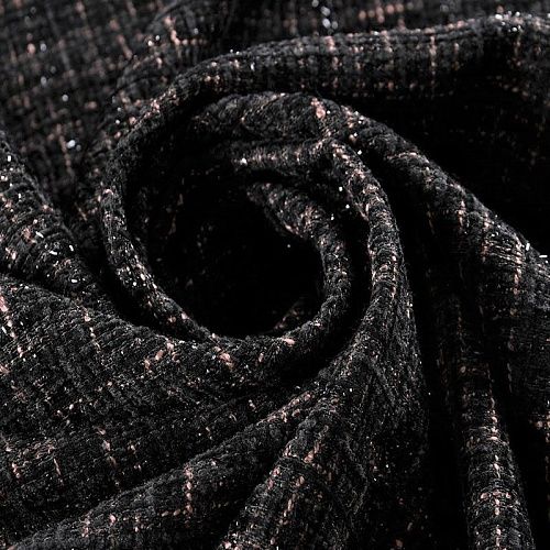 Твид шанель 052-10708 черный