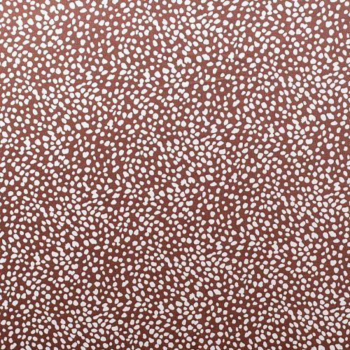 Шелк синтетический 065-01455 шоколадный принтованный