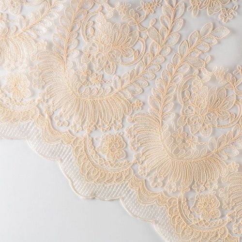 Гипюр К03-0009 банановый