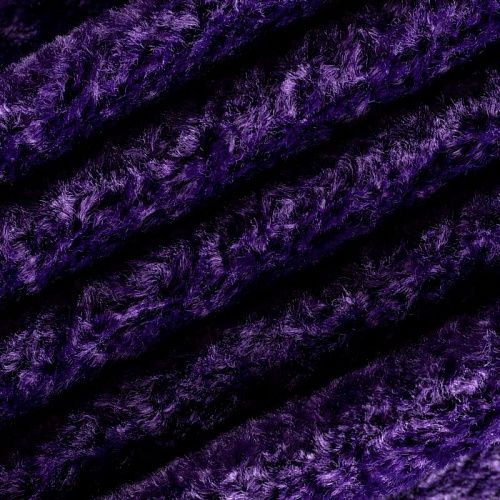 Мех искусственный К31-084 фиолетовый однотонный