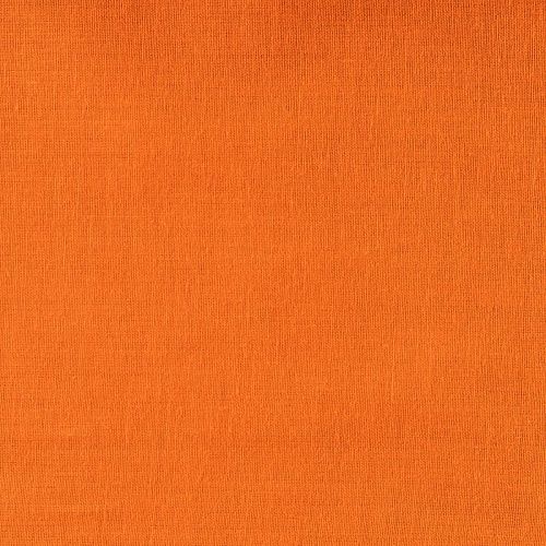 Хлопок-вуаль К28-599 ярко-оранжевый однотонный