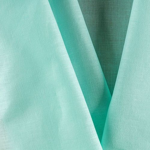 Хлопок-вуаль К28-382 светлый аквамарин однотонный