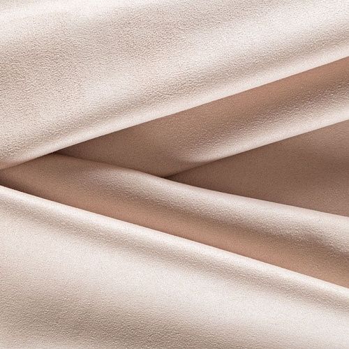 Замша искусственная К25-110 белый песок однотонный