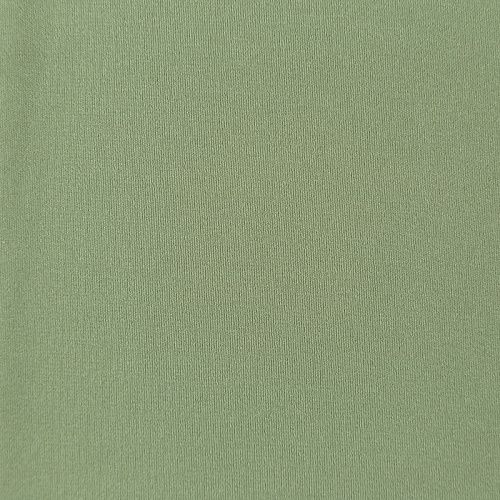 Креп-шифон 027-09878 зеленый папоротник однотонный