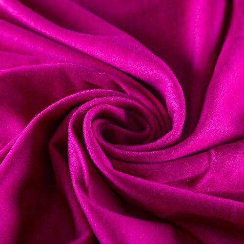 Ткань пальтовая К35-096 фуксия однотонный