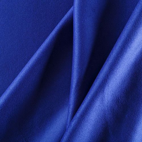 Кашемир 022-05903 синий электрик однотонный