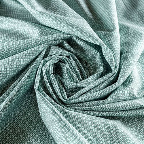 Хлопок К29-097 белый принтованный