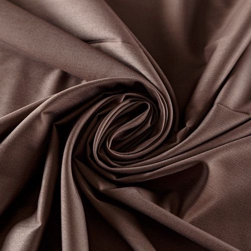 Ткань костюмная 025-02336 ореховый однотонный