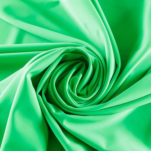 Лайкра 005-07511 зеленый неон однотонный