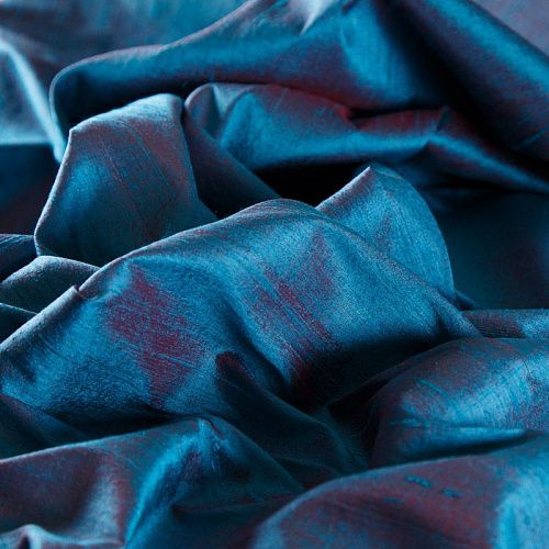 Дикий шелк 016-14149 лазурно-бирюзовый хамелеон