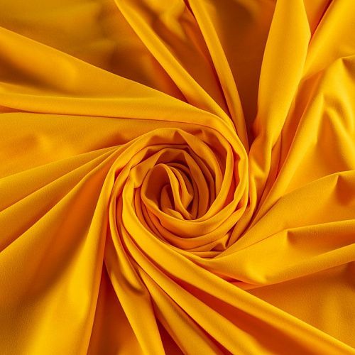 Лайкра утепленная К12-1173 тыквенный однотонный