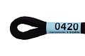 Нитки для вышивания Gamma мулине 8 м 0420 черный