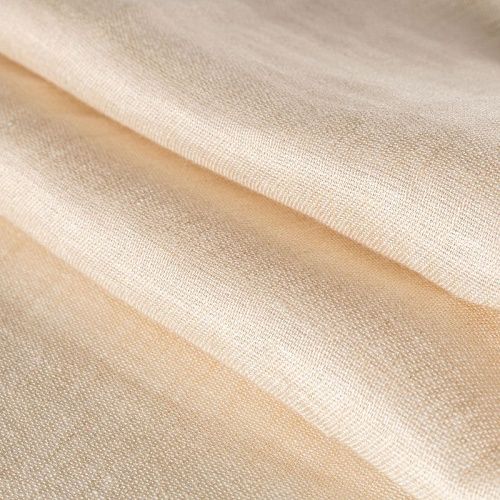 Тюль лен h-315 см Т391-01-119 светло-бежевый однотонный