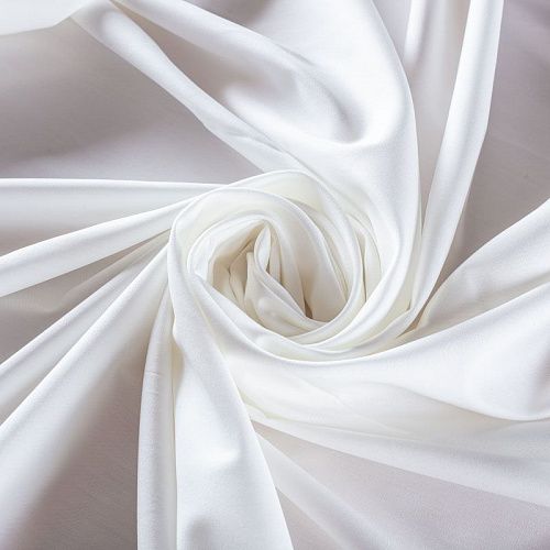 Ткань плательно-рубашечная 049-1032 белый жаккардовый