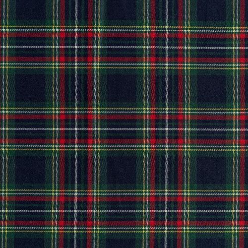 Ткань костюмная К07-361 темно-синий принтованный