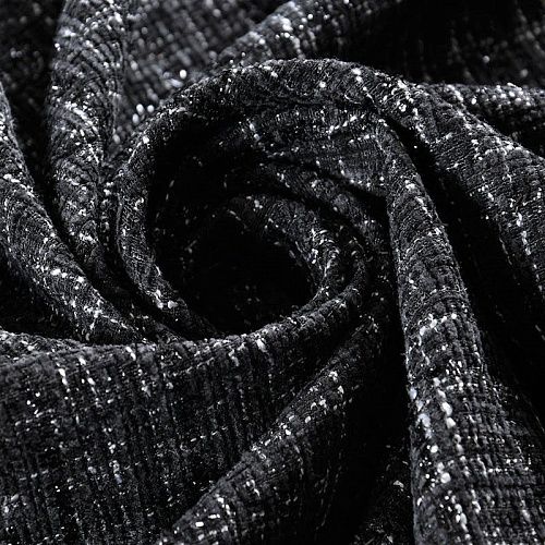 Твид шанель 052-10704 черный