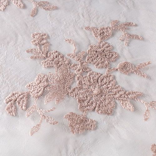 Гипюр К03-8341 какао