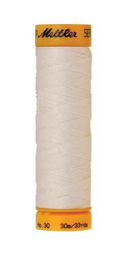 Нить отделочная METTLER SERALON TOP-STITCH 30 м 6675-1000 яичная скорлупа