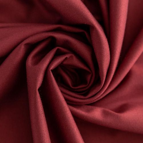 Ткань костюмная К33-738 вишневый однотонный