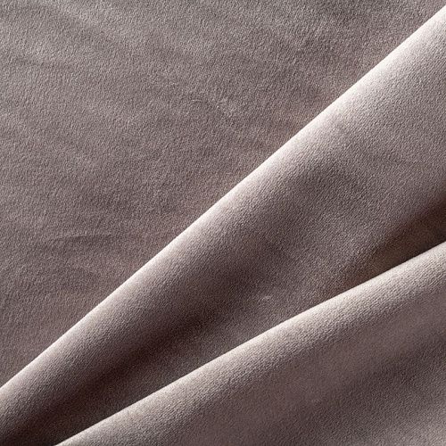 Ткань портьерная бархат h-300 см 09-02-00047 теплый серый однотонный