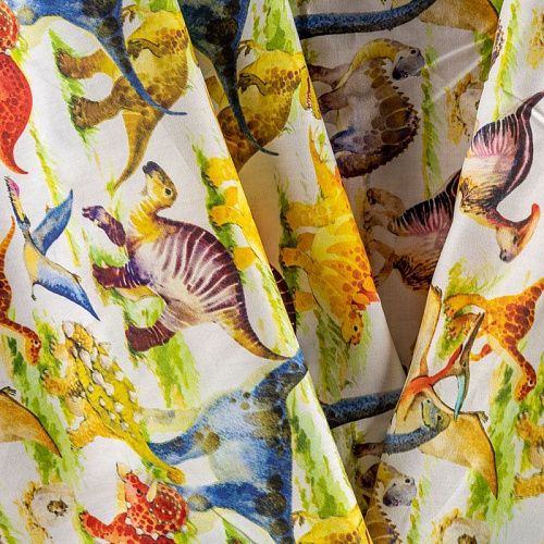 Хлопок К28-777 белый принтованный