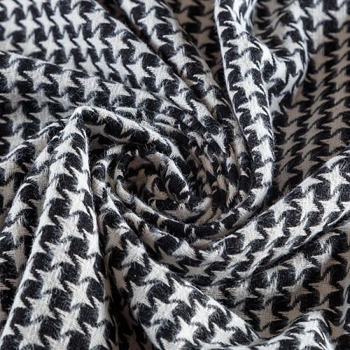 Твид 052-05319 молочно-черный