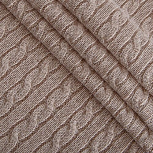 Трикотаж вязаный 056-16672 светло-бежевый