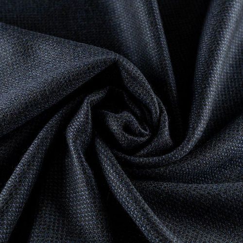 Ткань костюмная К32-113 сине-болотный твид