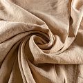 Лен-вискоза 035-00845 песочный однотонный