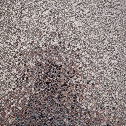 Пайетки на сетке 055-19018 серебристый