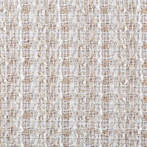 Твид шанель 052-05322 молочный с люрексом