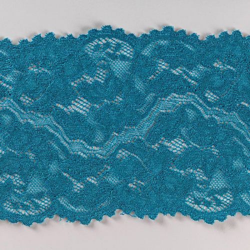 Кружево эластичное 110 мм Ф01-0098 петроль