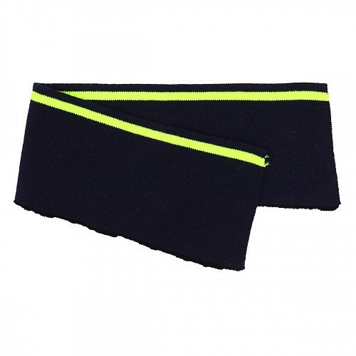 Воротник трикотажный 360х80 мм 7729027 черный/неон