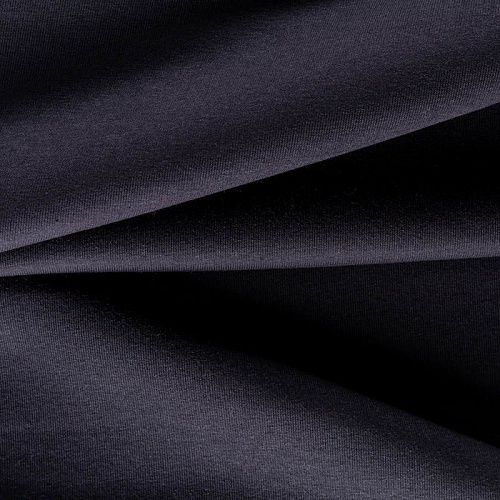 Футер с начесом 1020-355-062-0068 черный однотонный