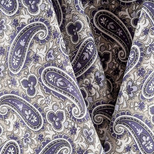 Бязь 007-00684 серый принтованный