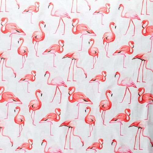 Перкаль 007-03509 белый принтованный