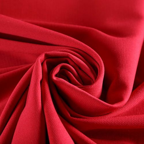 Шерсть 066-06358 рубиново-красный однотонный