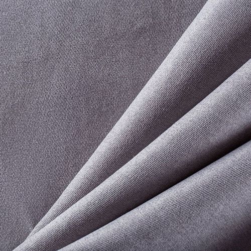 Ткань мебельная микрошенилл 22-02-00759 серый однотонный