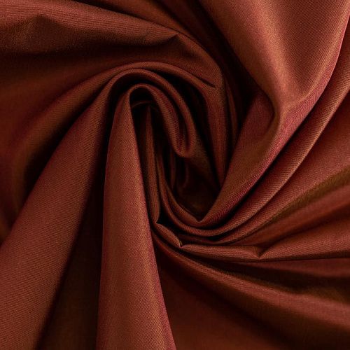 Ткань портьерная тафта h-290 см Т371-02-102 медный однотонный