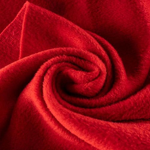 Ткань пальтовая К25-695 красный однотонный