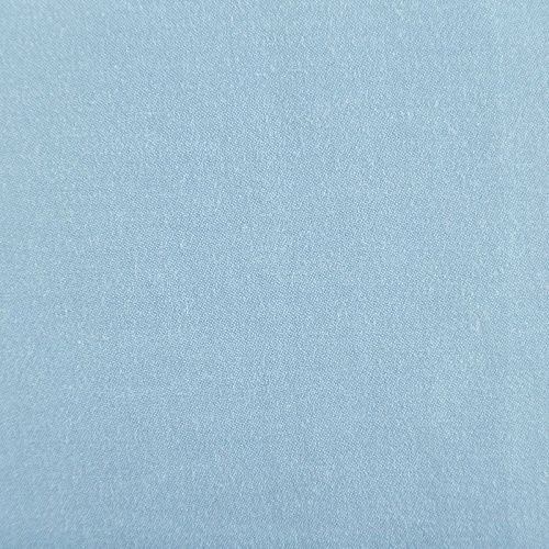 Шелк-штапель 069-06838 светло-голубой однотонный
