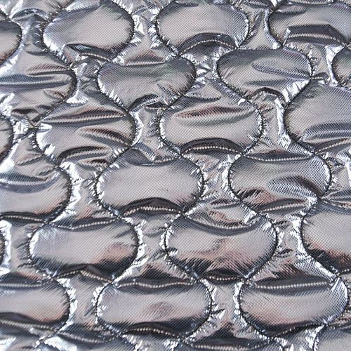 Ткань курточная 033-12120 серебристый