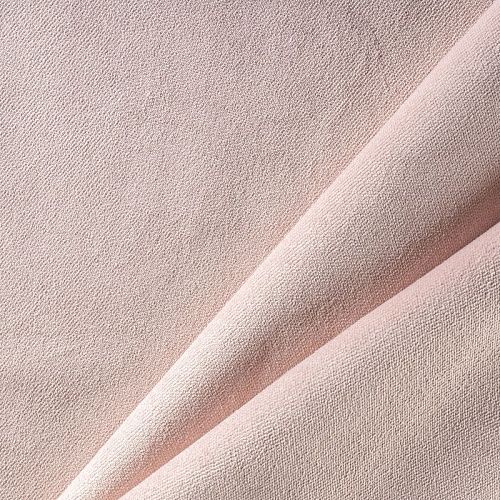 Ткань портьерная бархат 529-02-151 жемчужно-розовый однотоный